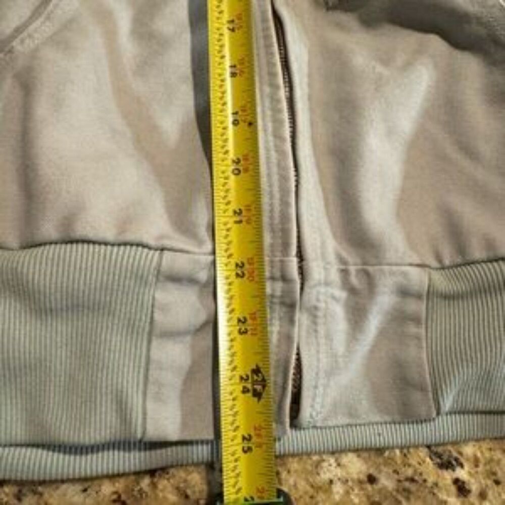 Carhartt Quilted Zip Up Workwear Jacket medium 8/10 Women’s Baby Blue Rare - Picture 9 of 11